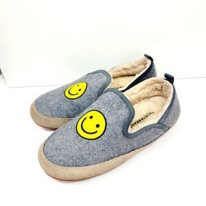 Lucky Brand Korey Ii Wool Sherpa Lined Slippers Size 7.5